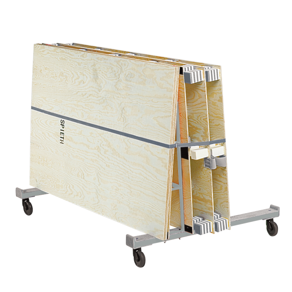 Transport Trolley for Tumbling Track